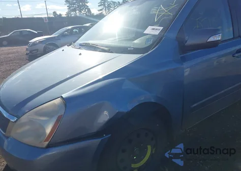 2012 Kia Sedona Lx из США, поврежденный, VIN KNDMG4C79C6422783